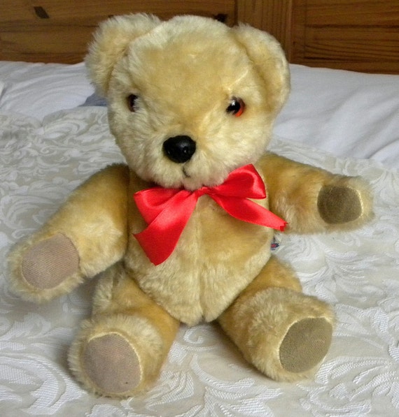 Real Soft Toys Genesis Bear Watford England Vintage