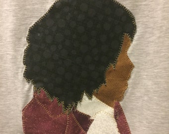 Thomas Jefferson Hamilton Musical Appliqué T-Shirt