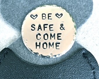 Boyfriend Gift, Prayer Keepsake, Prayer Keychain,Be Safe Come Home, One Day At A Time, Pray Faith Hope, Husband Gifts, natashaaloha