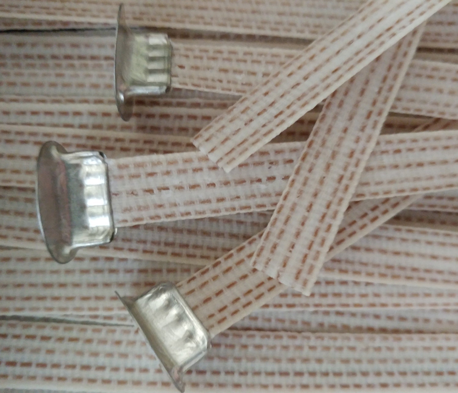 Ribbon Candle Wick Sample Pack Wholesale Cotton Candle