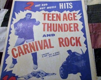 Vintage Movie Poster from the 1950's