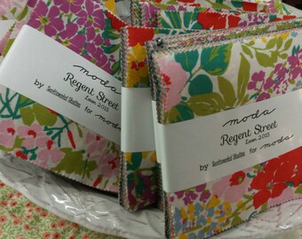 Regent Street Lawn 2015 charm pack by Sentimental Studios for moda fabrics