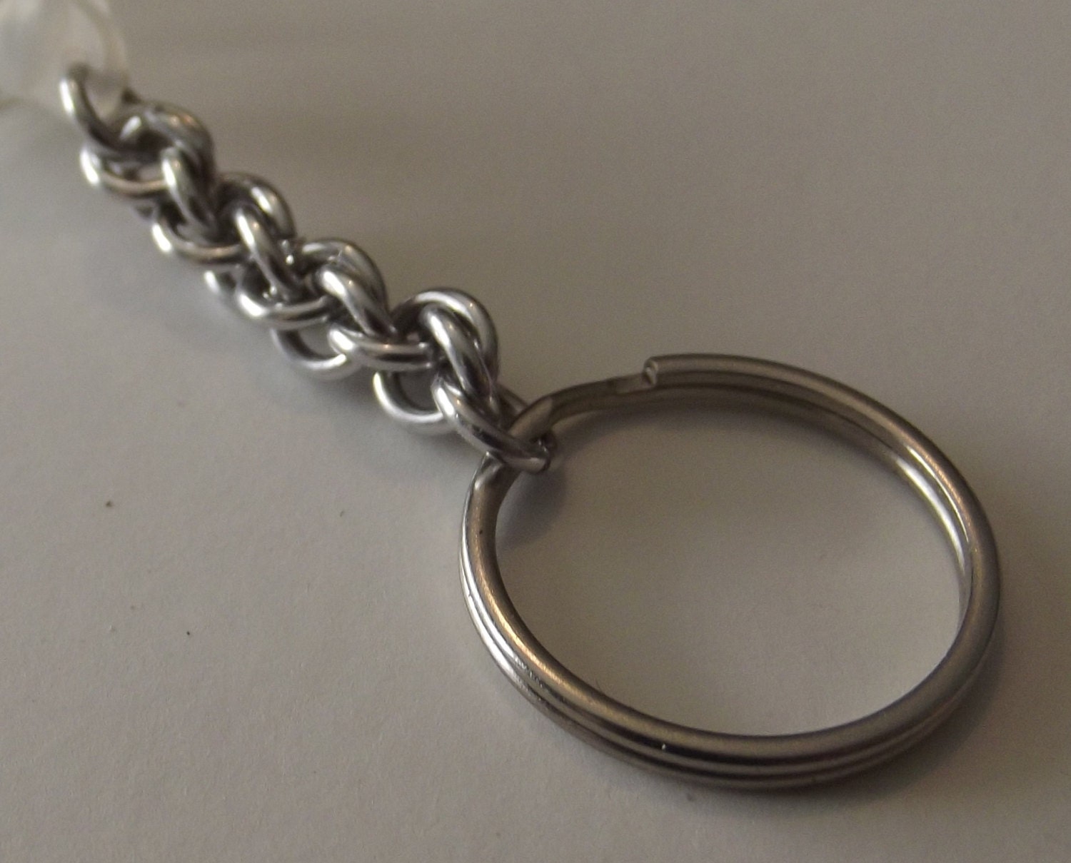 Empty Glass Bottle Keychains