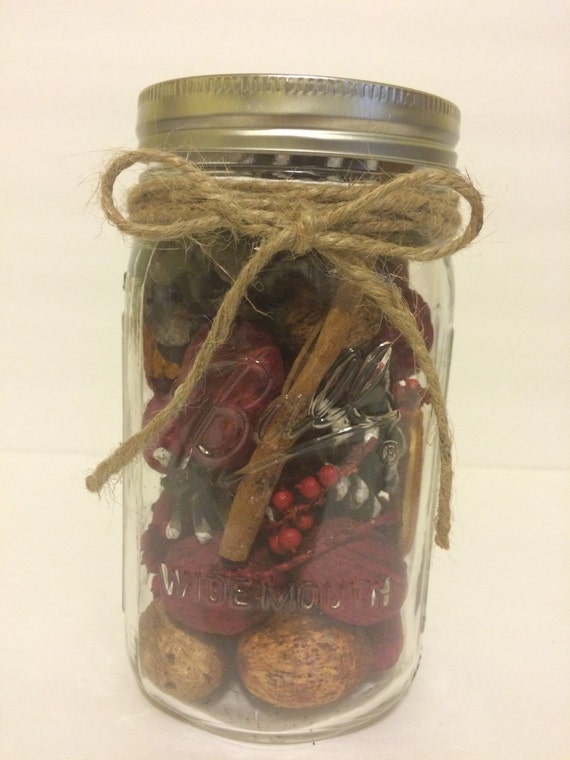 Christmas Apple Cinnamon Potpourri Mason Jar Potpourri Mason