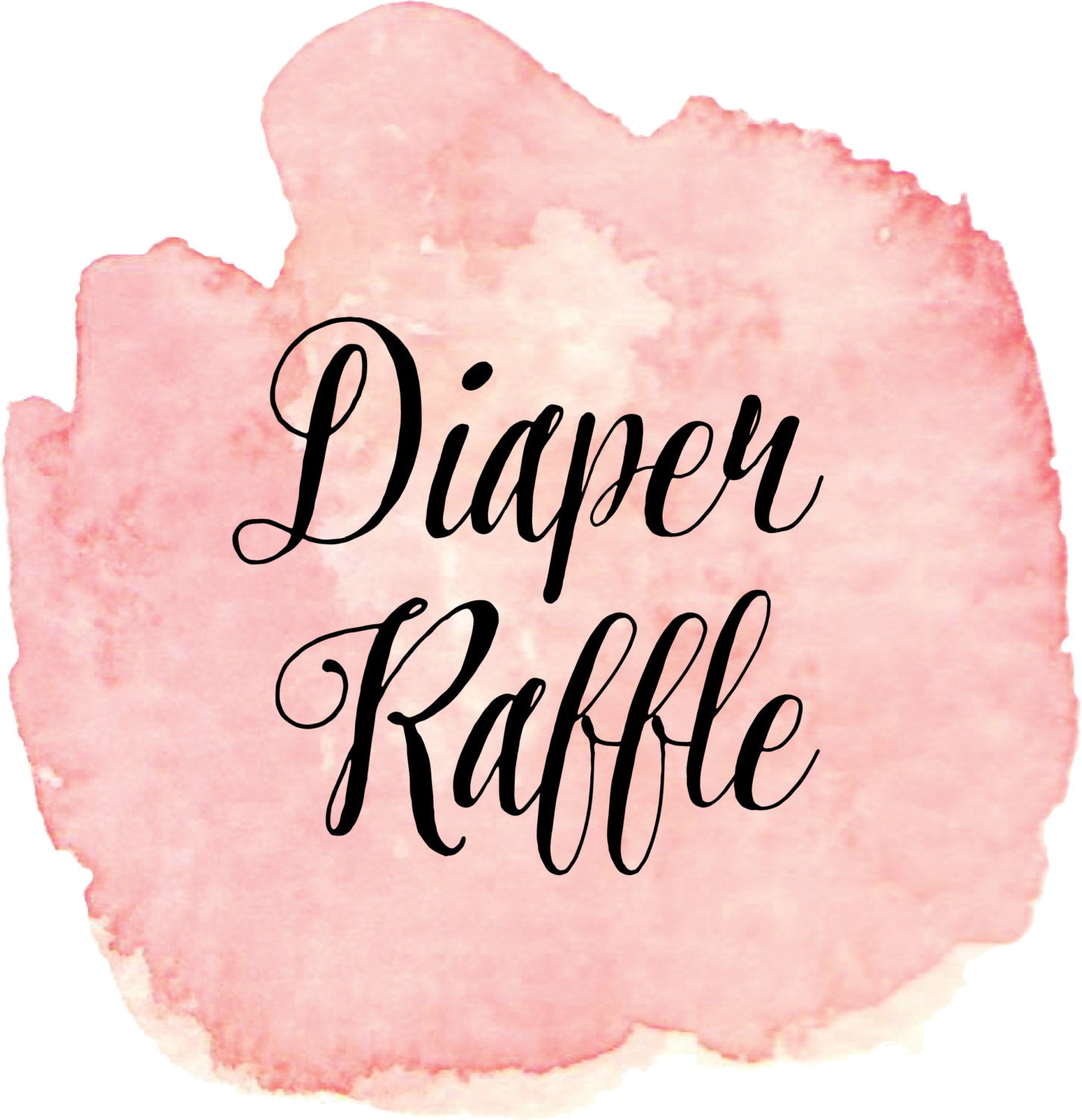 Printable Matching Diaper Raffle