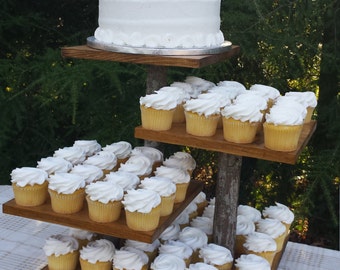 Rustic Cupcake Stand Log Cake Tree Rustic Cupcake Stand Log Cake Tree