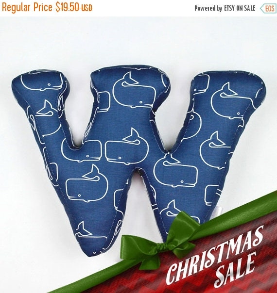 christmas sale Decorative letter pillow