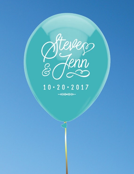 Custom balloons for birthdays weddings and other special