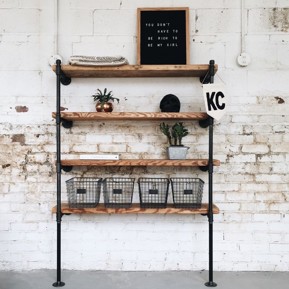 Wall Mount Industrial Shelving Unit