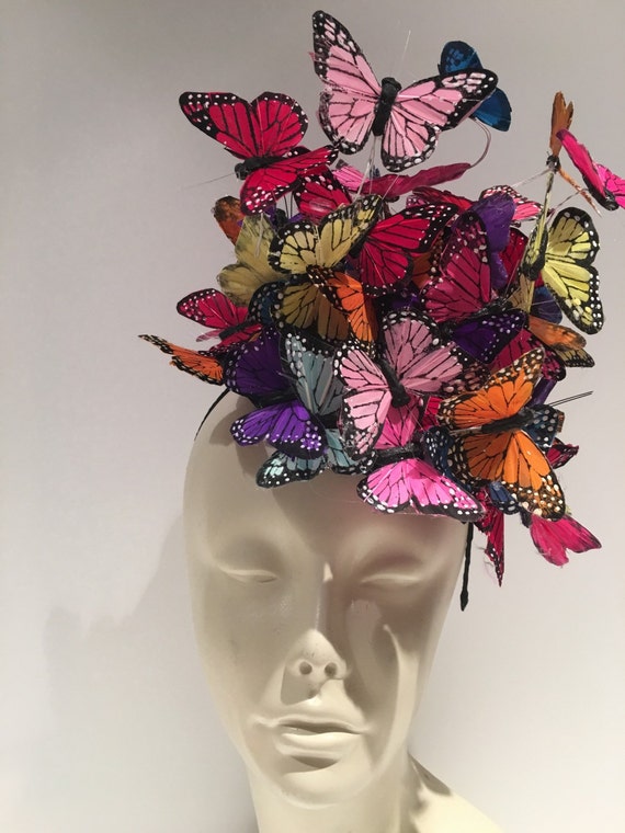 Butterfly Fascinator Fascinators NYC Butterfly Headdress