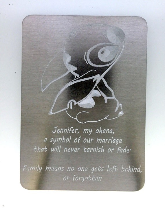 Custom Engraved Metal plate custom engraving custom size