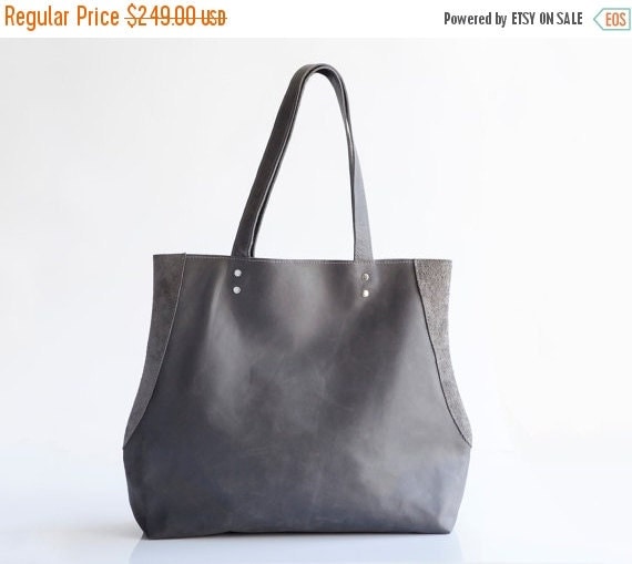 Gray Leather Handbags On Sale | SEMA Data Co-op