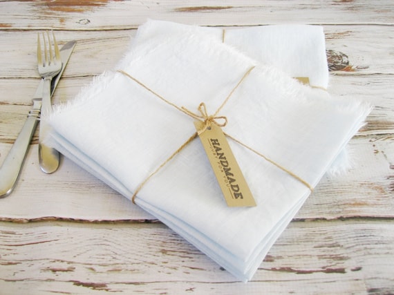 Rustic Wedding Dinner Napkins 1