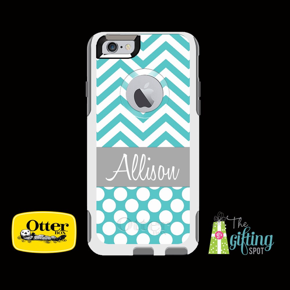 Monogrammed OtterBox Commuter Phone Case by TheGiftingSpot on Etsy