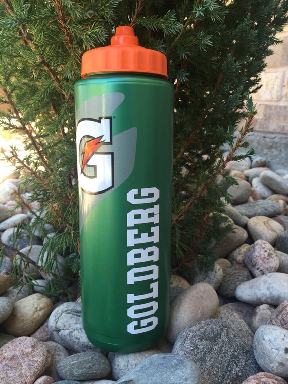Personalized Gatorade water bottle
