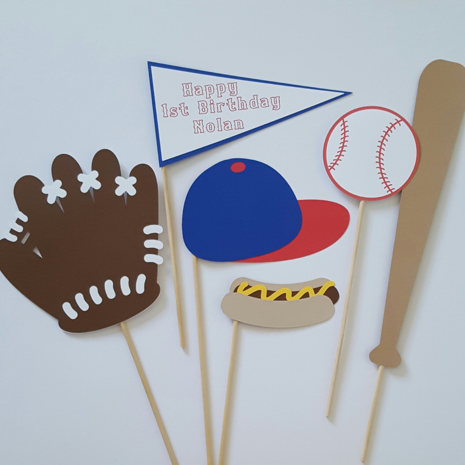 Baseball Photo Booth Props Baseball Birthday Baseball Party