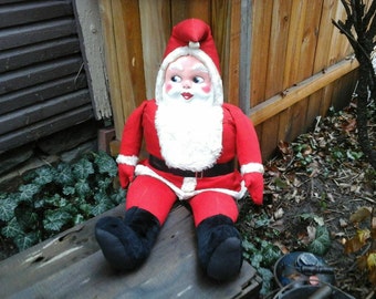 giant stuffed santa