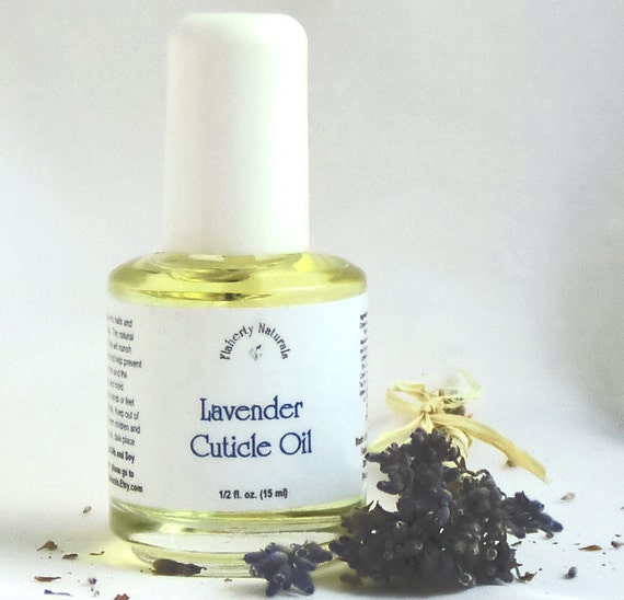 Lavender Cuticle Oil natural nail oil aid nail growth 1/2oz