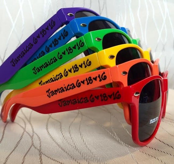 Good times and Tan Lines Personalized Sunglasses for your