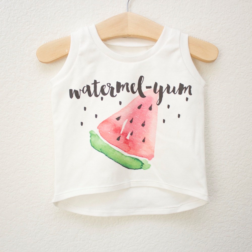 Watermelon Tank for Babies and Toddlers