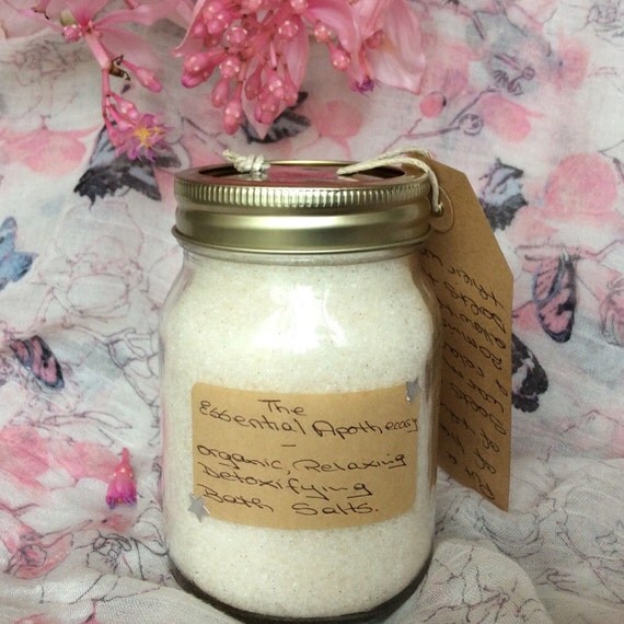 Organic Relaxing Detoxifying Bath Salts