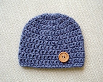 Newborn crochet hat Baby boy hat Newborn boy photo prop Crochet baby hats for Boys Newborn hat Boy Newborn baby boy beanie hat New born hat