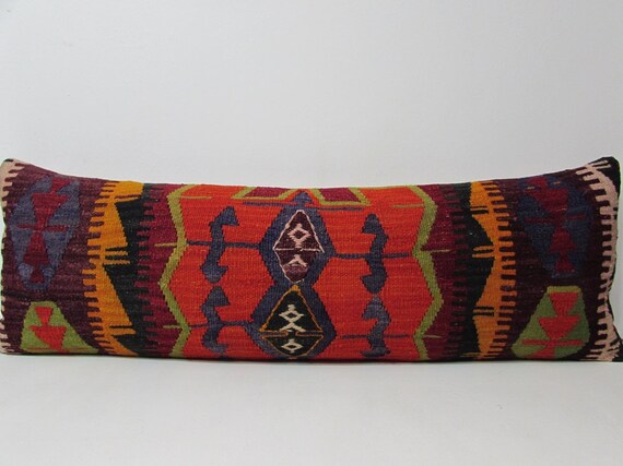 16x48 kilim pillow king euro pillow king sham pillow large
