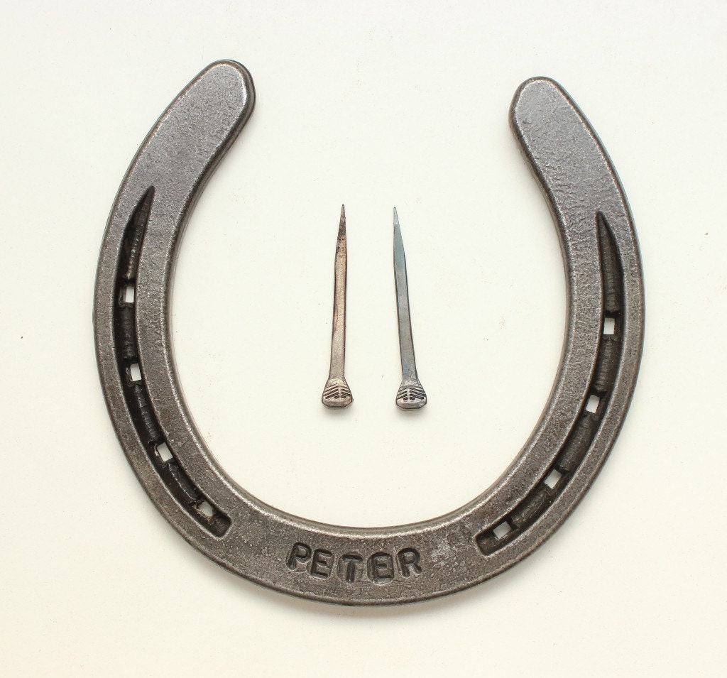 Personalized Horseshoe with Name
