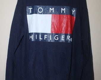Vintage Tommy Hilfiger Red Blue Yellow Jacket with by 1ndovintage1