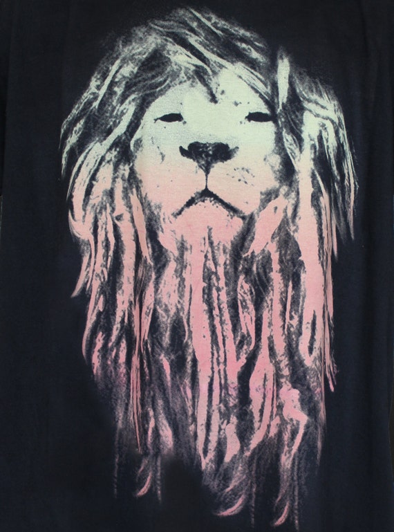 lion with dreads shirt