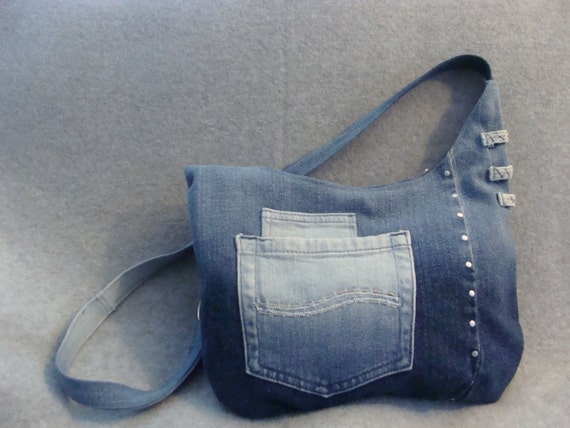 Its all in the details Upcycled denim at its best