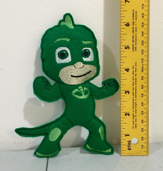 pj masks gekko plush toy