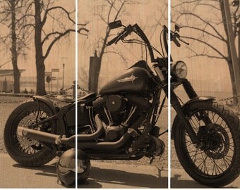 Harley Davidson Wall Decor harley davidson fatboy / softail / motorcycle / bike print Harley Davidson Wall Decor harley davidson fatboy / softail / motorcycle / bike print