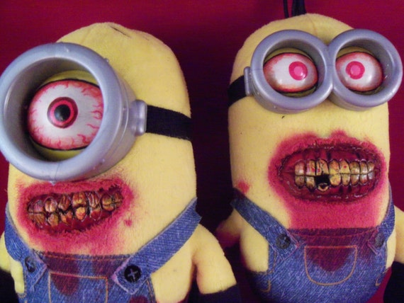 halloween minion plush