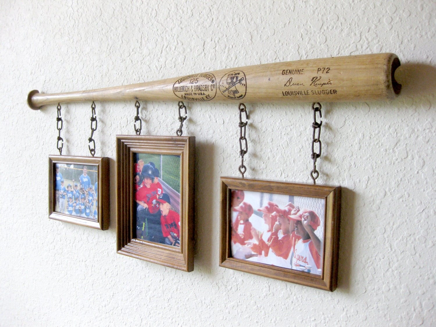 Louisville Slugger Baseball Bat Photo Frame Wall Art