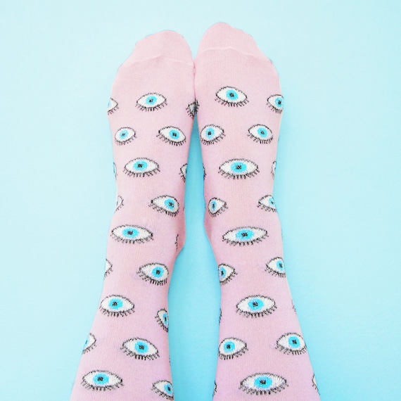 GLITTERY EYES SOCKS