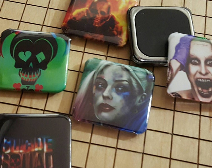 Suicide Squad, Fridge Magnets, Harley Quinn, Cute Magnets, Magnets