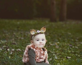 Fawn/Deer ear headband