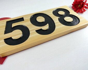 Street Sign Home Address Sign Wood Address Signs Rustic Address Sign Cedar Number Sign Address Plaque Newlywed Gifts