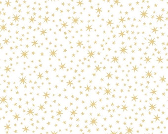 Gold star fabric | Etsy