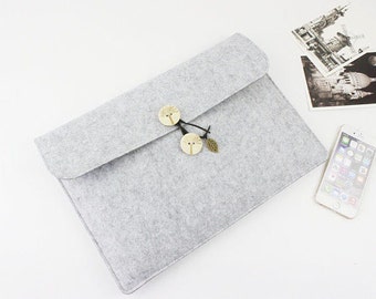 felt Macbook Pro 13 sleeve, Macbook sleeve 13, Macbook 13 case, Macbook Pro sleeve, Macbook case, Laptop sleeve, laptop case SJ340