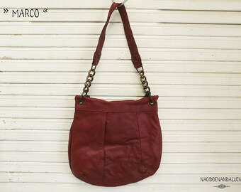 mon "Seminiak" *handbag *leather *hobo