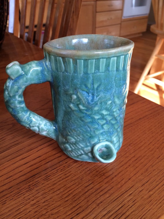 Marijuana pipe coffee mug