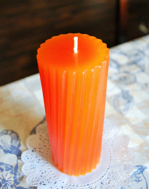 2 Pillar candles scented pillar candles Homemade candles