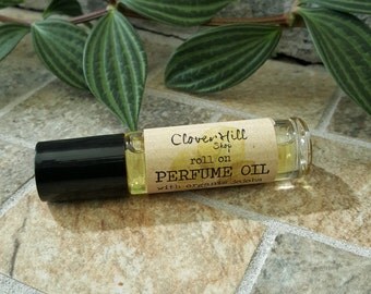 Sea & Wood Sage Perfume Oil, Travel Size Vegan Perfume, Long Lasting Fresh And Earthy Fragrance Blend, 1/3 oz