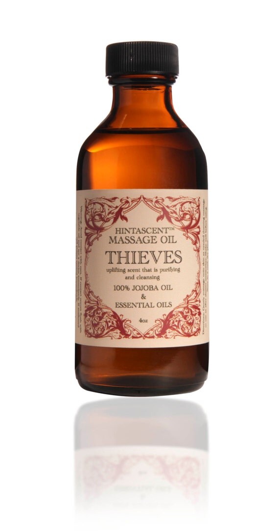 Jojoba Massage Oil Vegan with Essential Oils