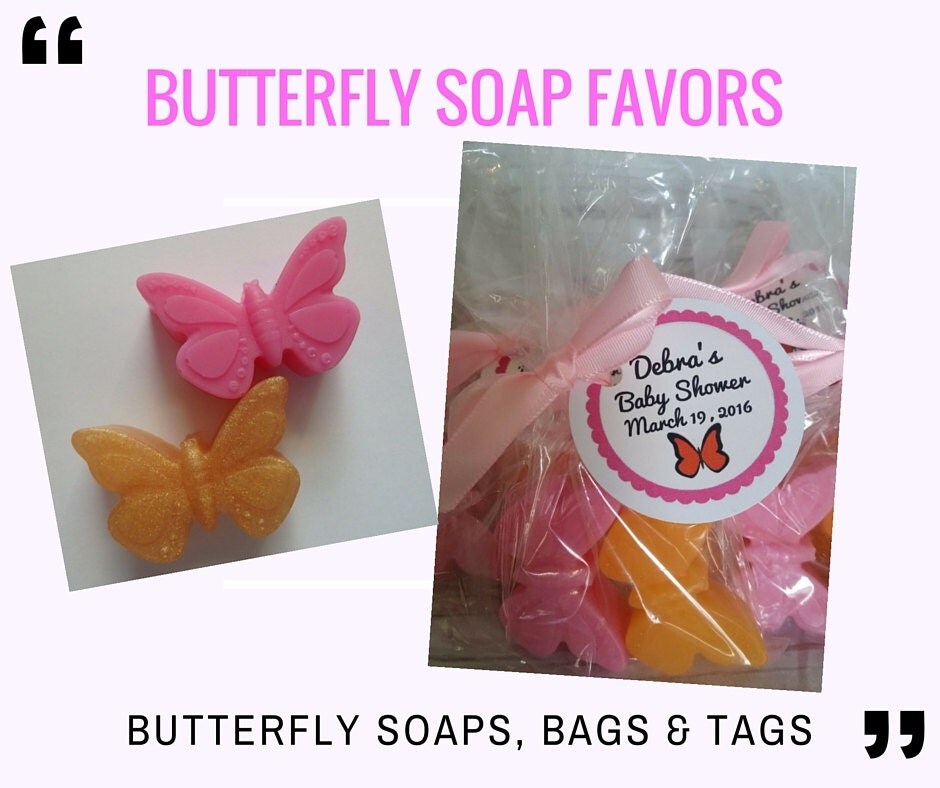 Butterfly Soap Party Favor Wedding Favor Bridal Shower Party