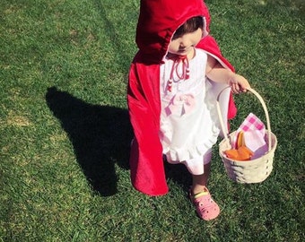 Little Red Riding Hood Costume - Baby Halloween Costume - Toddler Halloween Costume - Kid's Costume