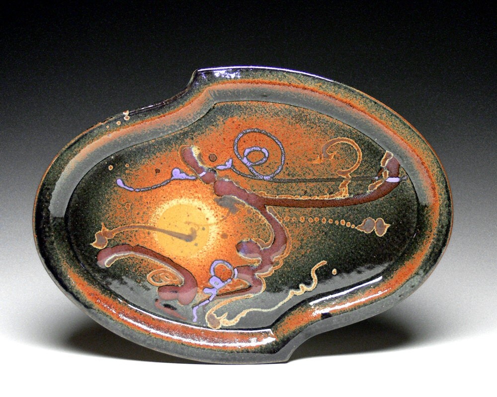 Large Serving Platter Ceramic Tray Pottery Platter