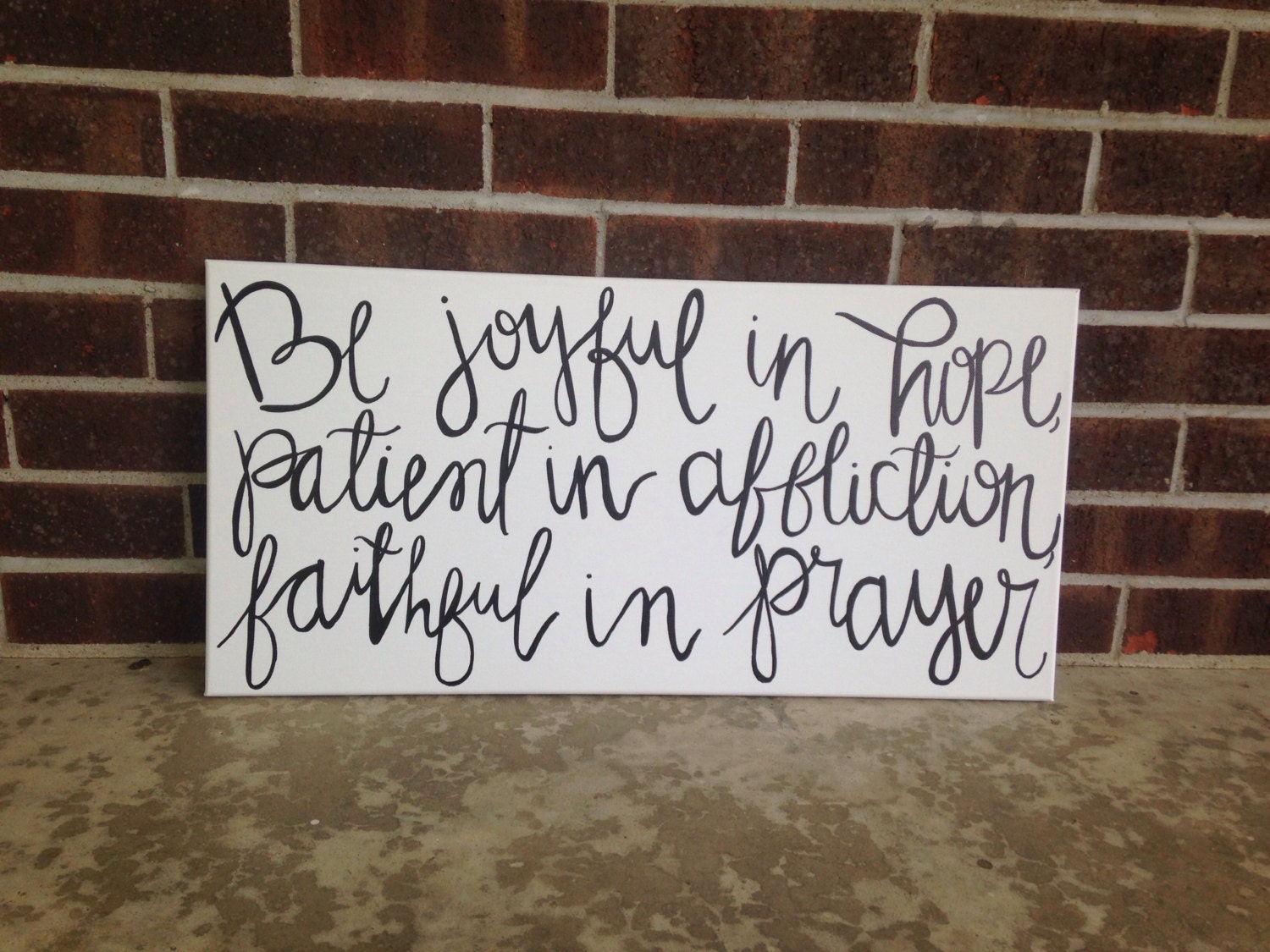 Prayer quote wall decor wall hanging canvas sign by AHalOfAGirl